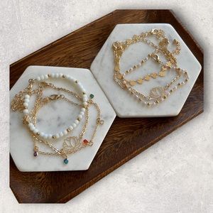 BUNDLE💖 2 Lotus Bracelet Sets